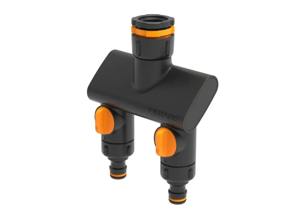 Bloc différentiel FISKARS Raccord de robinet répartiteur d’eau 2 voies On/Off