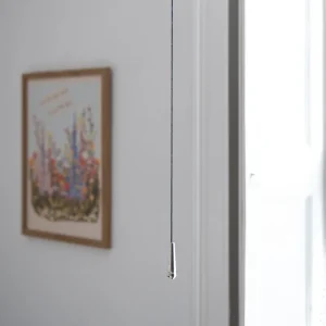 Haute Performance Badezimmer Decken Zugschnur-Schalter - Poliertes Nickel