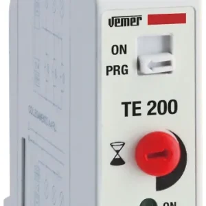 TEMPORIZZATORE ELETTRONICO DA BARRA DIN TE 200 VEMER VJ79720000