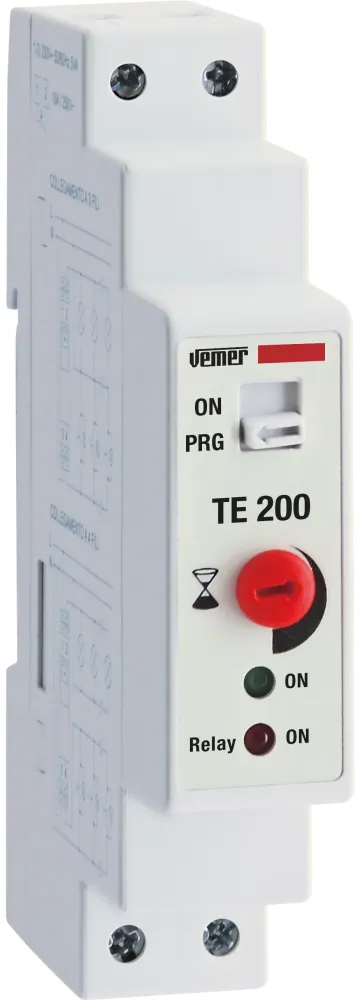 TEMPORIZZATORE ELETTRONICO DA BARRA DIN TE 200 VEMER VJ79720000