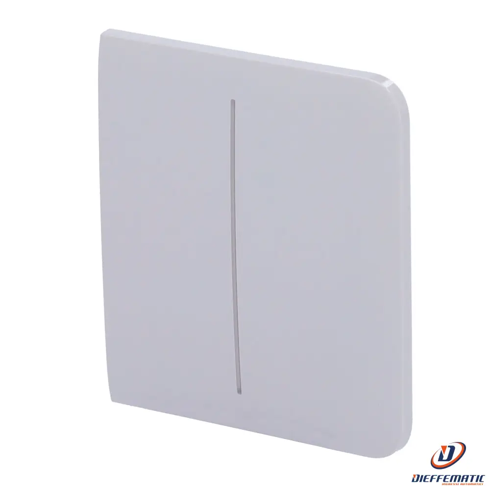 Ajax Aj-Sidebutton-2G-Fog Pannello Tattile Per Doppio Interruttore Della Luce