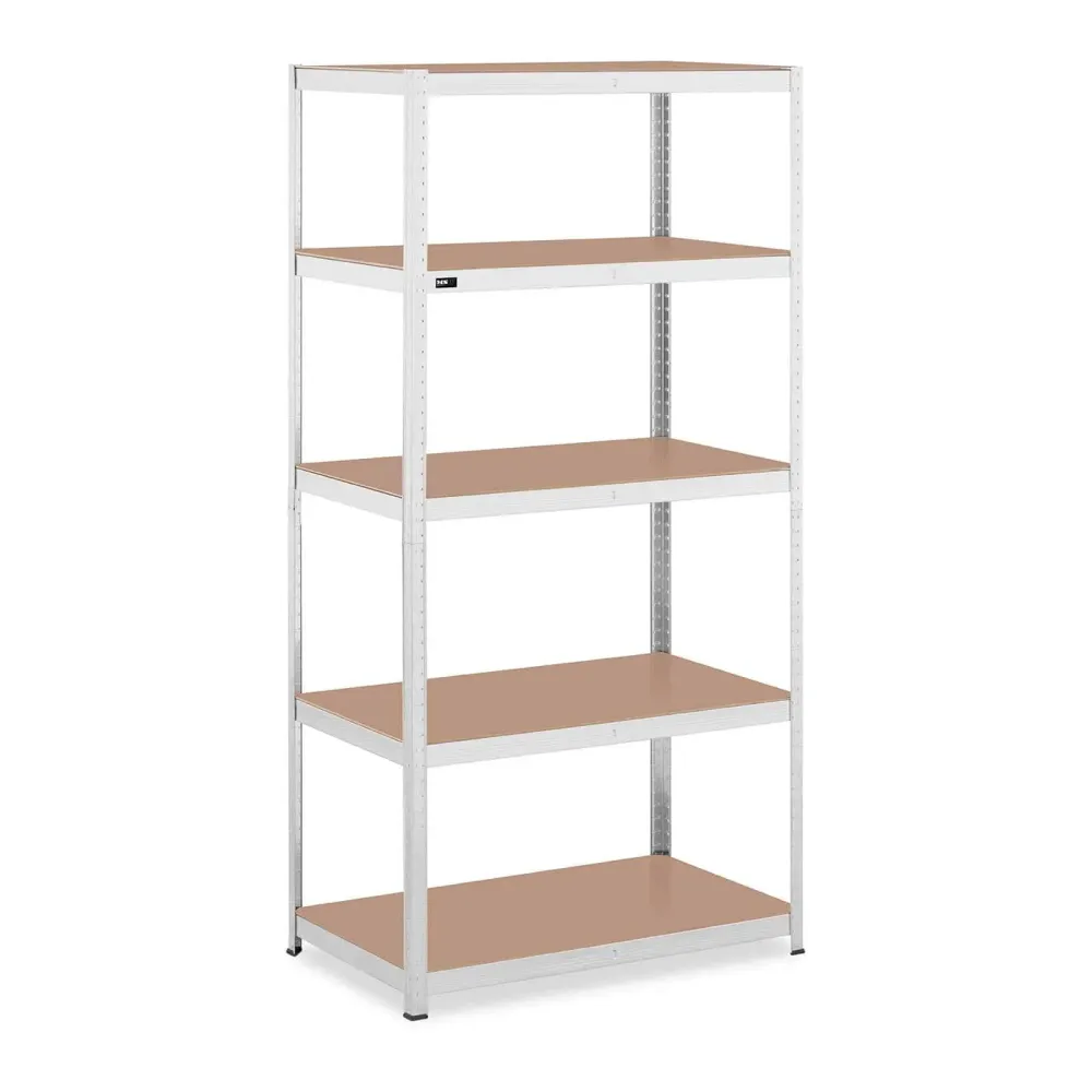 Professionnel Haute Résistance Étagère charge lourde 100 x 60 x 197 cm supporte 5 x 150 kg costaud garage atelier outils g...