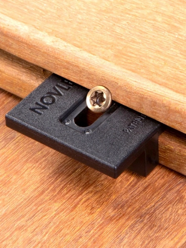 Pack intégral 20m² lame de terrasse itauba lx2150mm avec clips, lambourde, cale de ventilation, plot pvc, bande bitumineuse