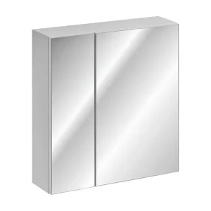 Armoires De Toilette LEONARDO MC60 2D 60x17x65 Blanc