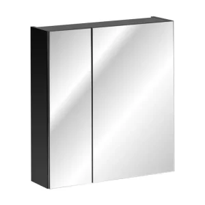 Armoires De Toilette SANTA FE MC60 2D 60x17x65 Noir