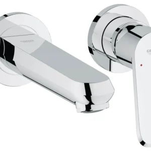 Mitigeur monocommande 2 trous lavabo Taille M Eurodisc Cosmopolitan Chromé 19573002