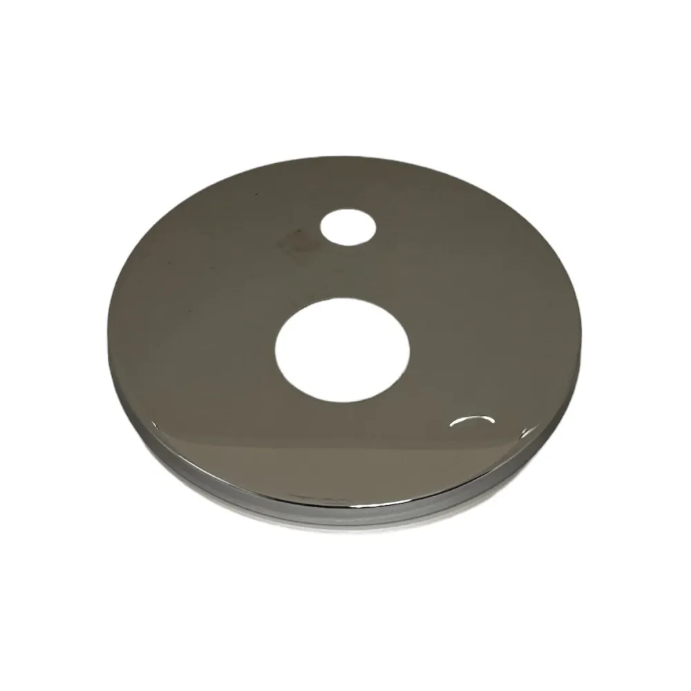 Plaque ronde pour encastrement douche à 2 voies série MC Rubinetterie