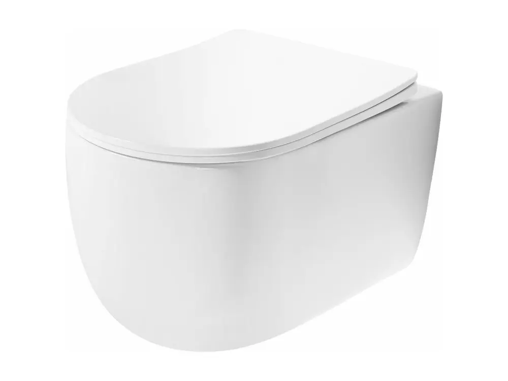 CUVETTE WC SUSPENDUE REA EDDY TORNADO RIMLESS FLAT N