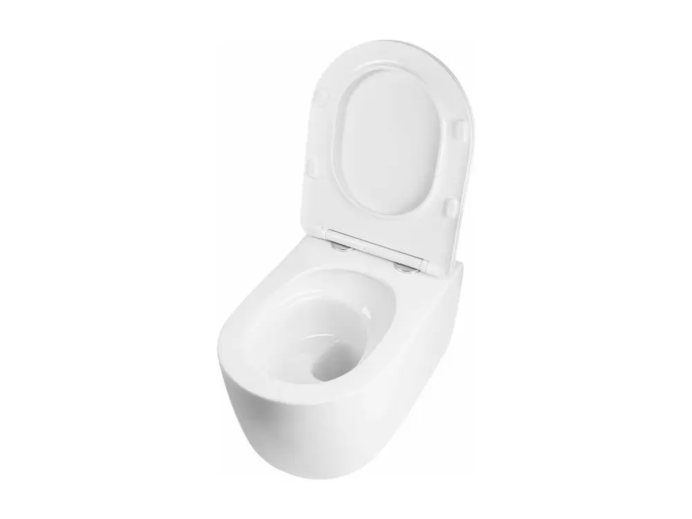CUVETTE WC SUSPENDUE REA EDDY TORNADO RIMLESS FLAT N