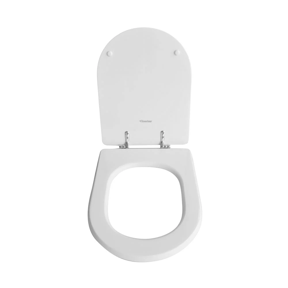 Siège WC pour Olympia cuvette série Rubino largeur 35 cm charnières réglables
