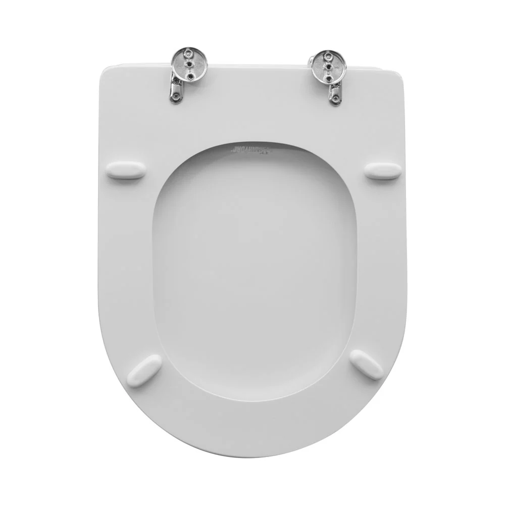 Siège WC pour Olympia cuvette série Rubino largeur 35 cm charnières réglables