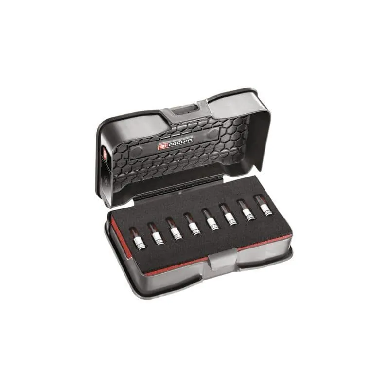 Coffret douilles OGV GRIP 1/4" RTM.J8MGRPPB FACOM