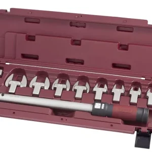 Coffret de majeur dynamométrique Kraftwerk Click 1/2" 40-200 Nm cliquet réversible haute performance 3235GK1 ache...