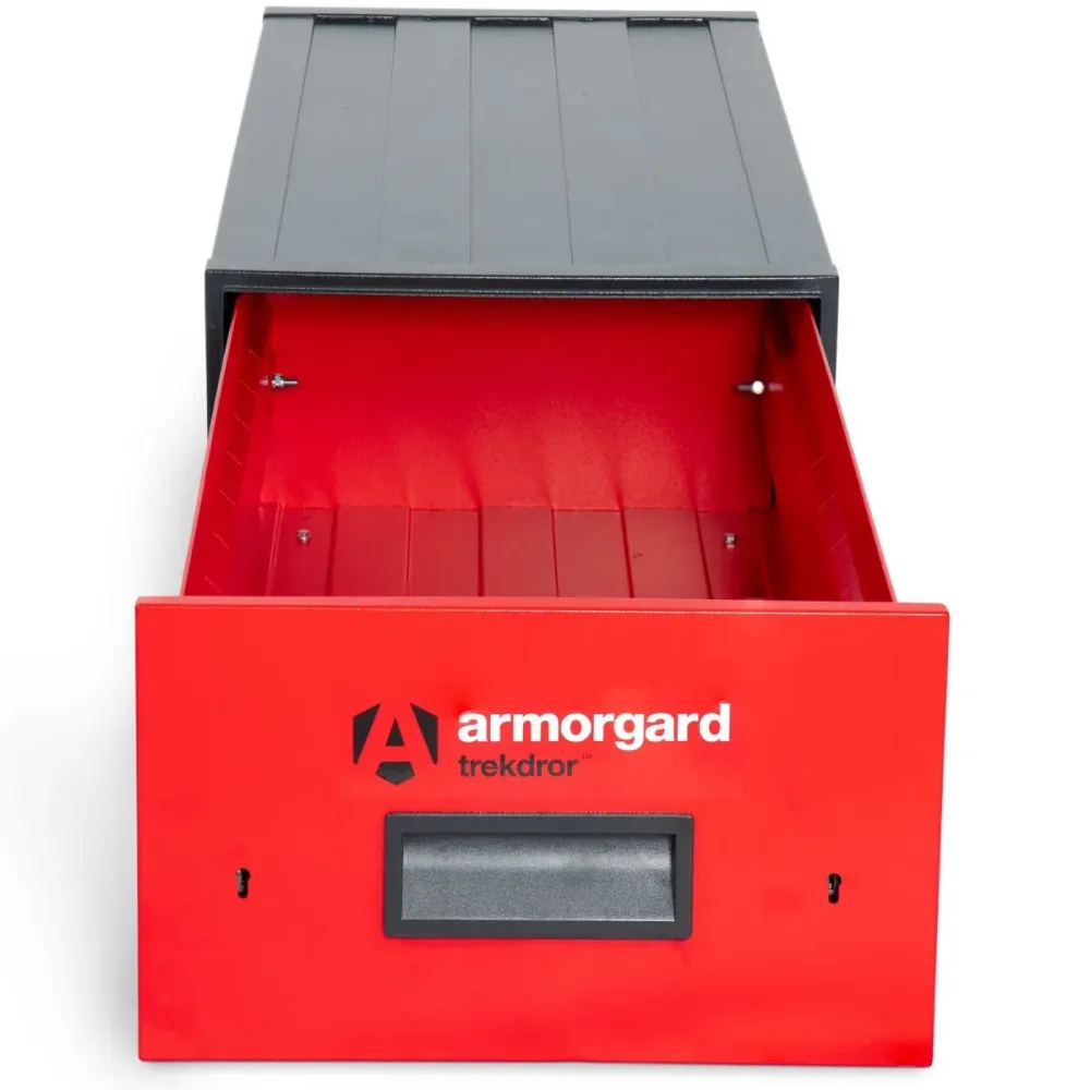 Kit d'Urgence Armorgard TKD1 Trekdror Van Security Tool Drawer Box 490mm x 1105mm x 300mm Fixe Storage Tools