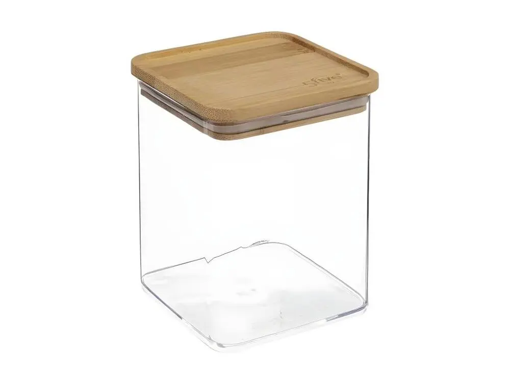 Kit d'Urgence Boîte de Conservation Carrée "Eske" 1L Naturel