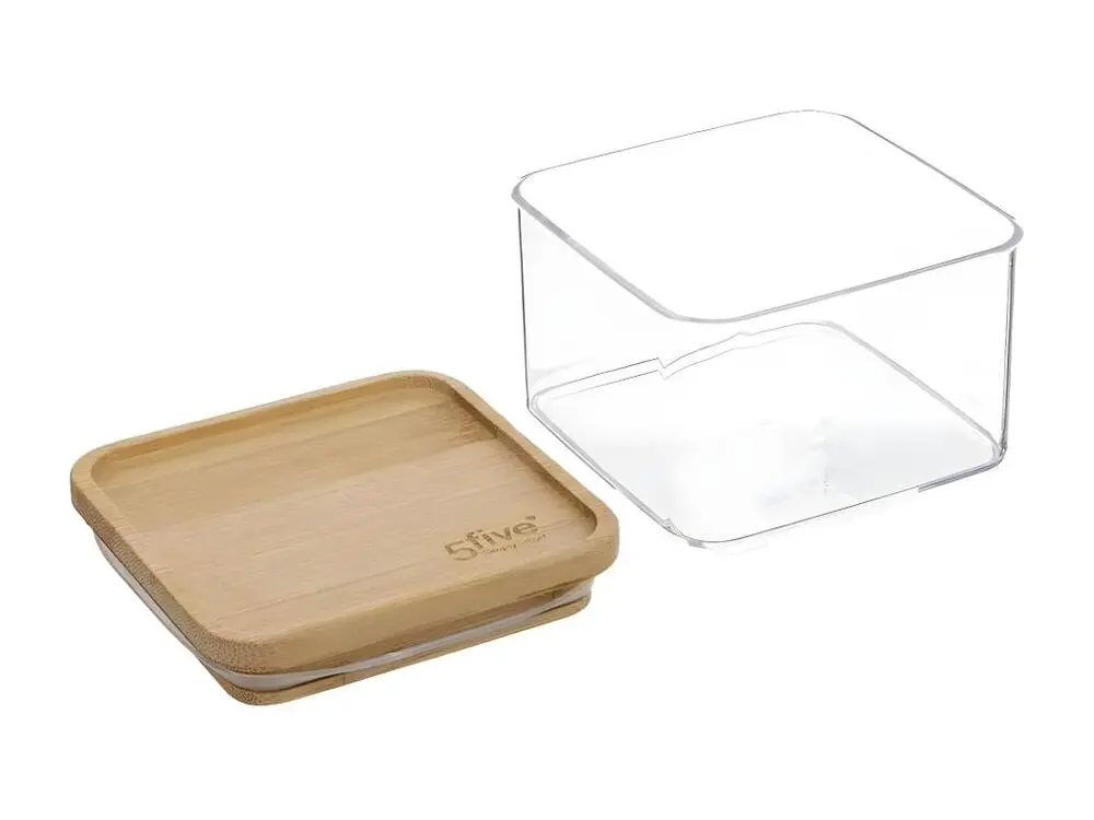 Kit d'Urgence Boîte de Conservation Carrée "Eske" 1L Naturel