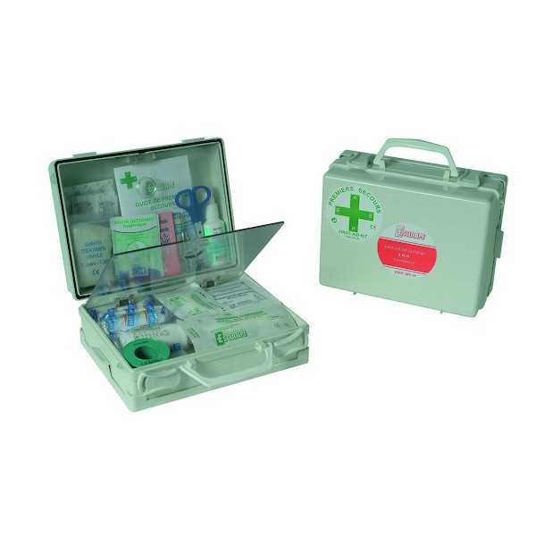 Kit d'Urgence Trousse de secours ASEP ABS pour 8 personnes - LABORATOIRES ESCULAPE