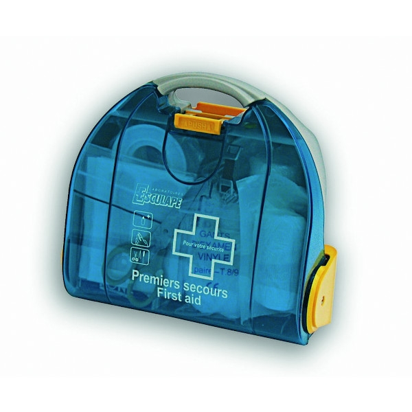 Trousse de secours ASEP OPTIMA pour 4 personnes - LABORATOIRES ESCULAPE avec Guide de Secourisme