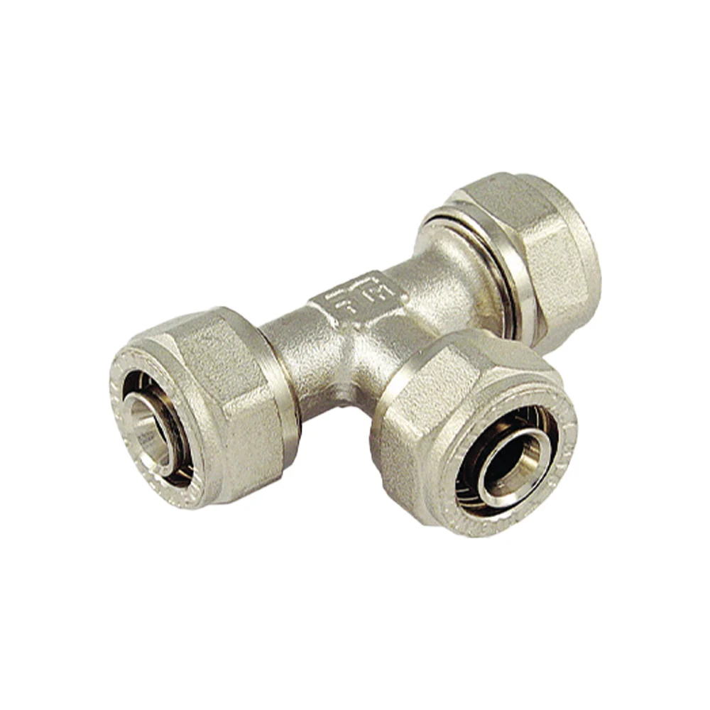 Tee Compressione Per Tubo Multistrato Tm Ø26 (3,0) Mm (Indice de Rendu des Couleurs >80)