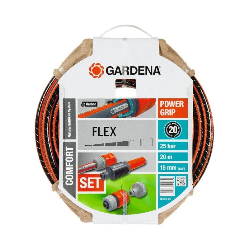 Flexible de raccordement Tuyau d'arrosage GARDENA 18044-26 COMFORT FLEX Ø15mm - 20M