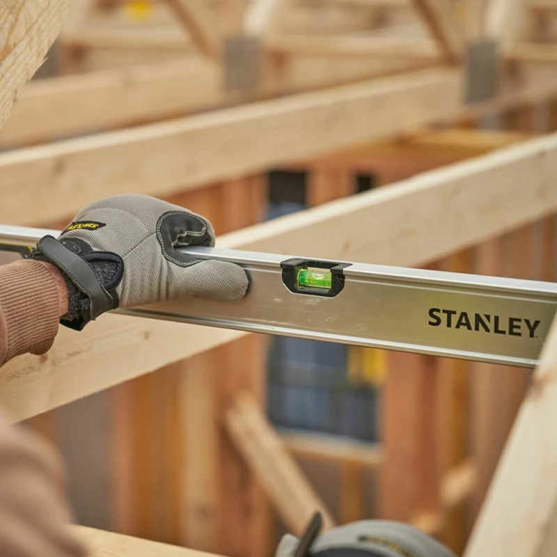 Niveau tubulaire - STANLEY - FMHT43680-1 -200 cm FATMAX PRO pour professionnels du bâtiment