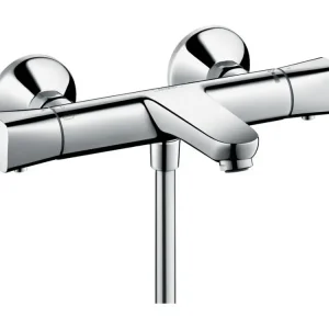 Mitigeur bain douche thermostatique HANSGROHE Ecostat Adaptable chromé + nettoyant Briochin