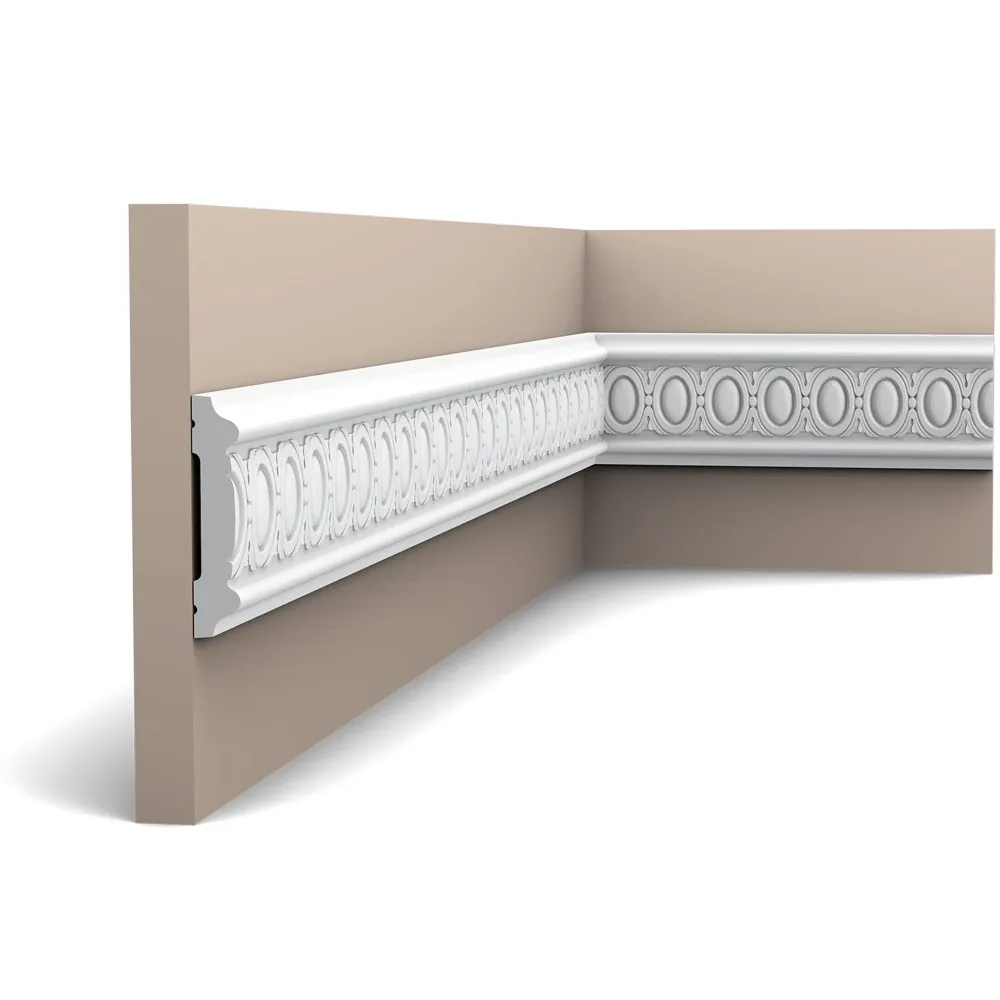Applique de salle de bain Wandleiste P7030 weiß | 17 x 85 x 2000 mm