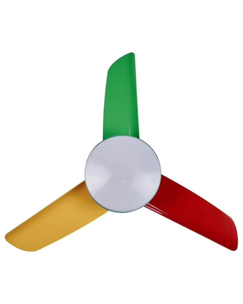 Ventilateur de plafond silencieux Ventilateur de plafond avec lumière multicolore STRAWBERRY