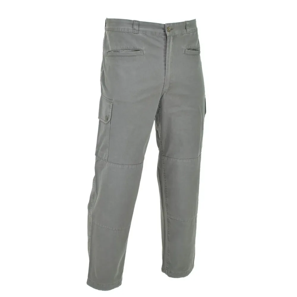 Pantalon cargo de travail gris renforcé de l'armée de l'air française certifié