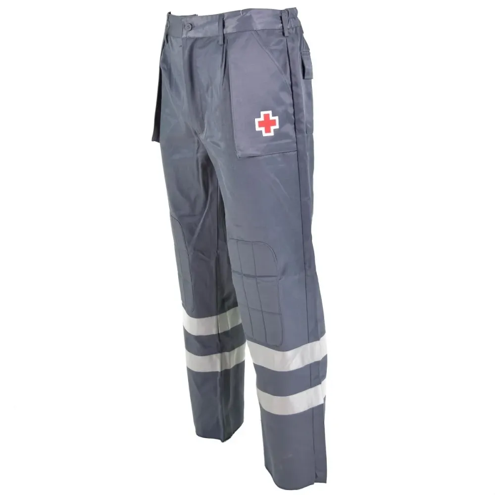 Pantalon d'ambulance d'urgence de la Croix-Rouge d'origine espagnole Pantalon de travailleur hospitalier NEUF