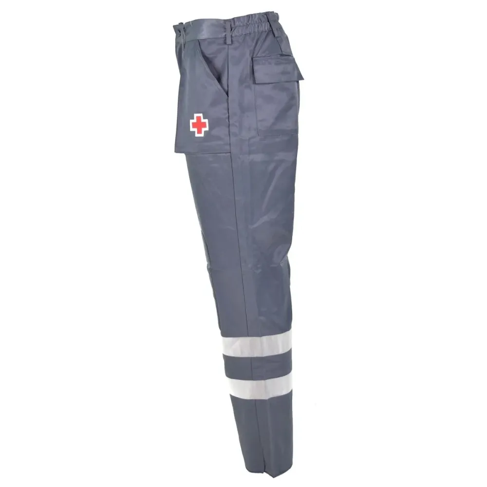 Pantalon d'ambulance d'urgence de la Croix-Rouge d'origine espagnole Pantalon de travailleur hospitalier NEUF