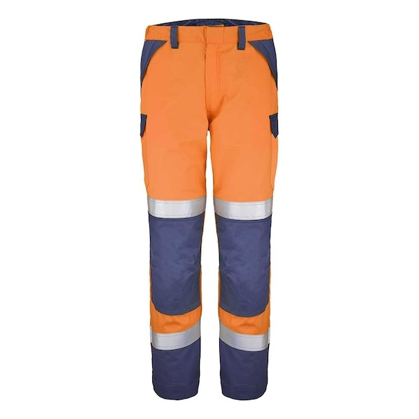 Pantalon multirisque HV ESCORIAL orange/marine - T3 - CEPOVETT