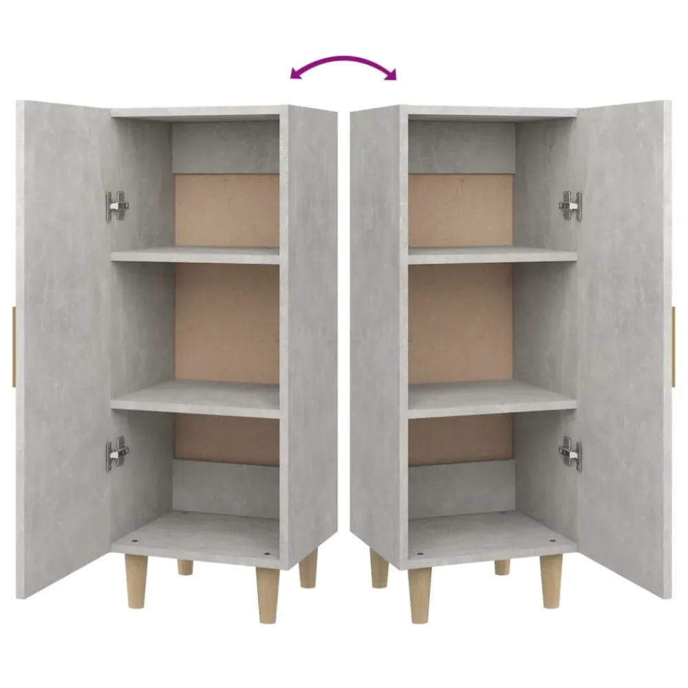 Séchoir à linge Buffet bahut commode armoire meuble de rangement organisateur cuisine salle de séjour salon 34,5 x 34 x 90...