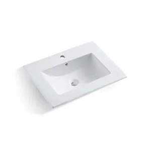 Grille de protection Lavabo en céramique à encastrer dans la salle de bain