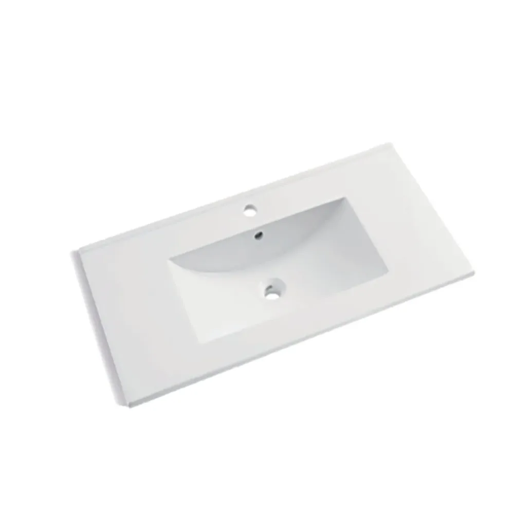Grille de protection Lavabo en céramique à encastrer dans la salle de bain