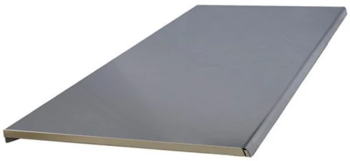 Unifrigor - Plan de travail inox pour arrière-bars groupe logé - 2 petites portes - Sans dosseret - Longueur 1240 mm - 119430