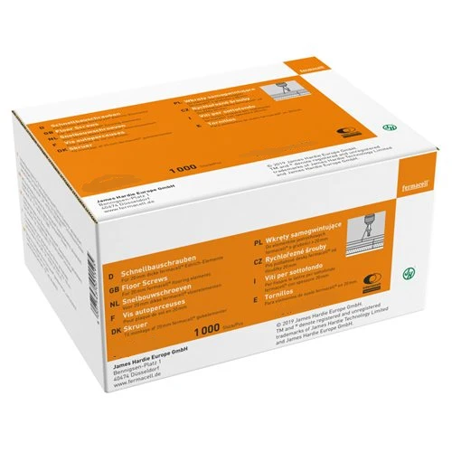 Plaque multiprise Vis autoperceuses Fermacell pour plaques de sol – 3,9 x 22 mm